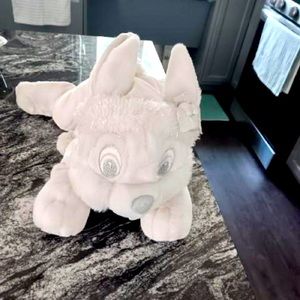 Disney Store Bambi Thumper Plush Snowflake Pals Winter White Silver Christmas